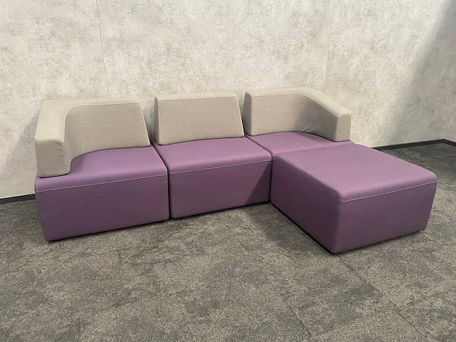 Steelcase - modulaire design sofa - 4-delig - afbeelding 1 van  13