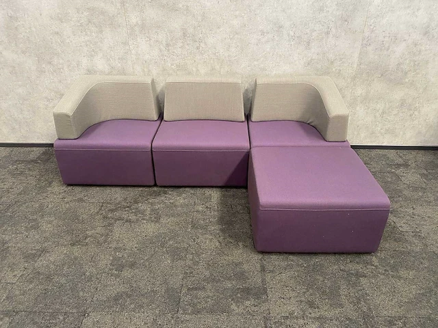Steelcase - modulaire design sofa - 4-delig - afbeelding 6 van  13
