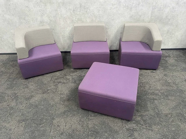 Steelcase - modulaire design sofa - 4-delig - afbeelding 7 van  13