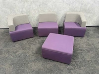 Steelcase - modulaire design sofa - 4-delig - afbeelding 7 van  13