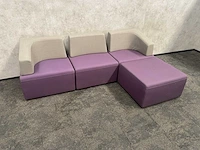 Steelcase - modulaire design sofa - 4-delig - afbeelding 12 van  13