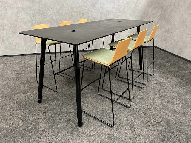 Steelcase/ coalesse - 6 persoons barset - afbeelding 12 van  21
