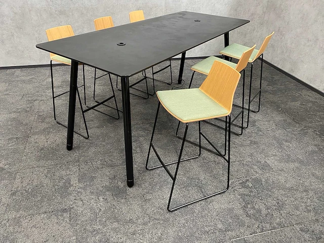 Steelcase/ coalesse - 6 persoons barset - afbeelding 15 van  21