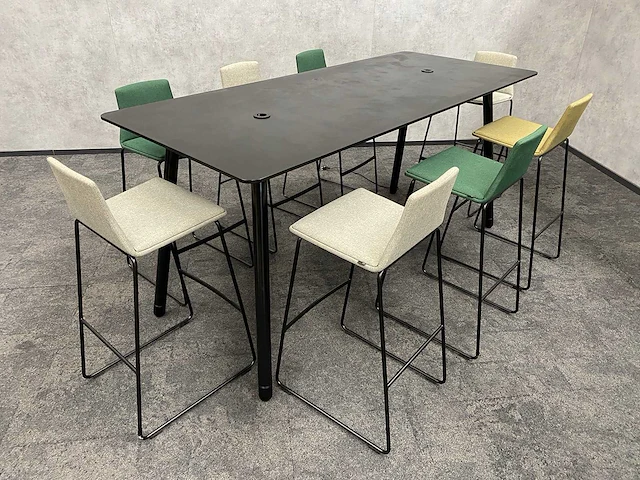 Steelcase/ coalesse - 8 persoons barset - afbeelding 1 van  27