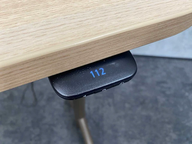 Steelcase flex - elektrisch zit-sta bureau 140x60 - taupe - afbeelding 4 van  18