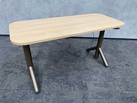 Steelcase flex - elektrisch zit-sta bureau 140x60 - taupe - afbeelding 7 van  18