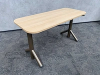 Steelcase flex - elektrisch zit-sta bureau 140x60 - taupe - afbeelding 10 van  18