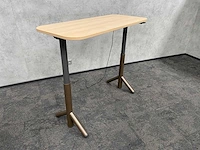 Steelcase flex - elektrisch zit-sta bureau 140x60 - taupe - afbeelding 13 van  18