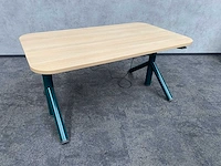 Steelcase flex - elektrisch zit-sta bureau 140x80 - groen - afbeelding 4 van  12