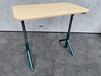 Steelcase flex - elektrisch zit-sta bureau 140x80 - groen - afbeelding 7 van  12