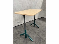 Steelcase flex - elektrisch zit-sta bureau 140x80 - groen - afbeelding 9 van  12