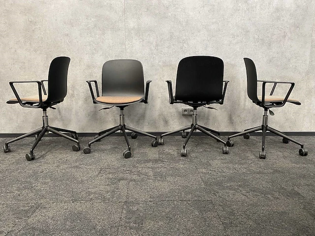Steelcase/ gispen - 6p conferentieset 210x100 - afbeelding 10 van  25