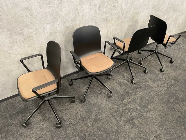 Steelcase/ gispen - 6p conferentieset 210x100 - afbeelding 4 van  25