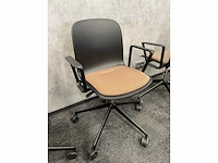 Steelcase/ gispen - 6p conferentieset 210x100 - afbeelding 5 van  25