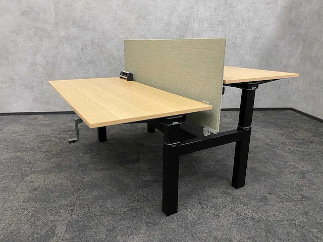 Steelcase/ interstuhl - complete duo werkplek 160x80 - afbeelding 15 van  27