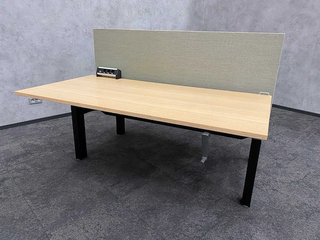 Steelcase/ interstuhl - complete duo werkplek 160x80 - afbeelding 19 van  27
