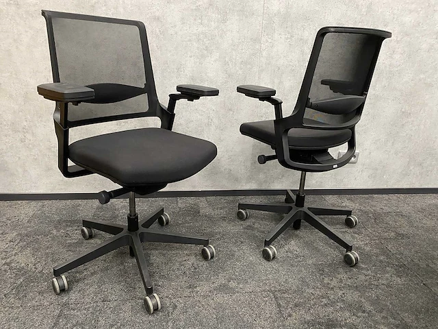 Steelcase/ interstuhl - complete duo werkplek 160x80 - afbeelding 4 van  27