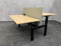 Steelcase/ interstuhl - complete duo werkplek 160x80 - afbeelding 15 van  27