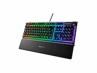 Steelseries apex 3 toetsenbord usb azerty frans zwart - afbeelding 1 van  4