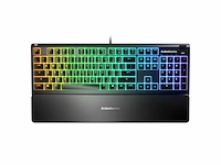 Steelseries apex 3 toetsenbord usb azerty frans zwart - afbeelding 2 van  4