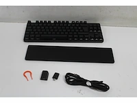 Steelseries apex pro tkl wireless gaming keyboard (2023) fr azerty layout zwart - afbeelding 4 van  4