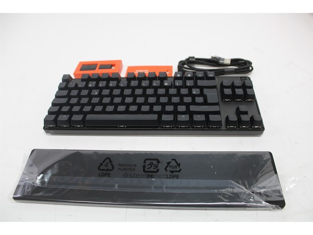 Steelseries apex pro tkl wireless hyper magnetic gamingtoetsenbord bluetooth 2,4 ghz usbc azerty - afbeelding 4 van  4