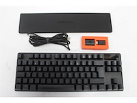 Steelseries apex pro tkl wireless hypermagnetic-gamingtoetsenbord aanpasbare activering bluetooth 24 ghz usb-c azerty - afbeelding 4 van  4