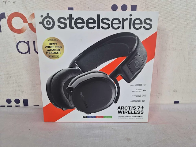 Steelseries arctis 7+ gaming headset - pc & ps5/ps4 - afbeelding 2 van  2