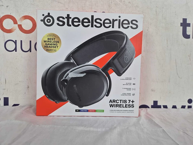 Steelseries arctis 7+ gaming headset - pc & ps5/ps4 - afbeelding 2 van  2