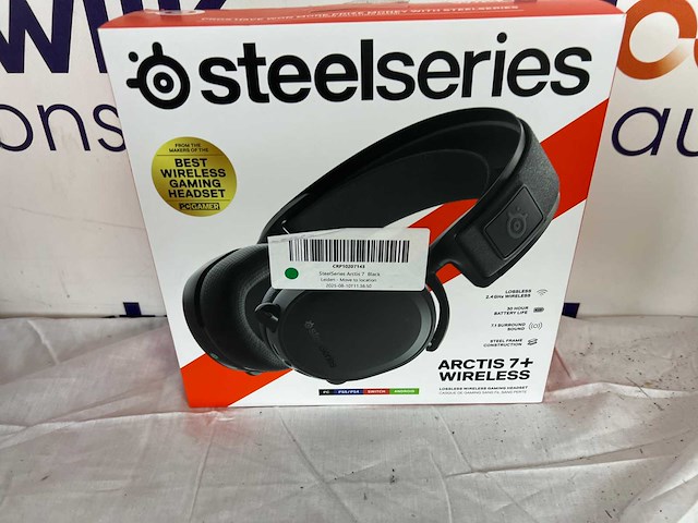 Steelseries arctis 7+ gaming headset - pc & ps5/ps4 - afbeelding 2 van  2