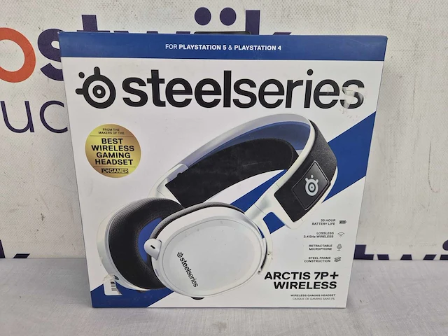 Steelseries arctis 7p+ draadloze game headset - ps5/ps4 - afbeelding 2 van  2