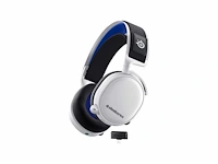 Steelseries arctis 7p+ draadloze game headset - wit - afbeelding 1 van  2