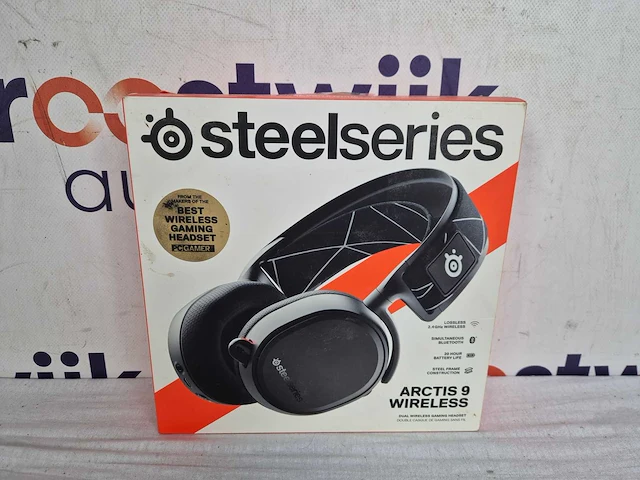 Steelseries arctis 9 draadloze gaming headset - zwart - afbeelding 2 van  2