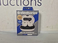 Steelseries arctis gamebuds - wit - draadloze gamingoordopjes - 2,4-ghz en bluetooth 5.3 - afbeelding 2 van  2