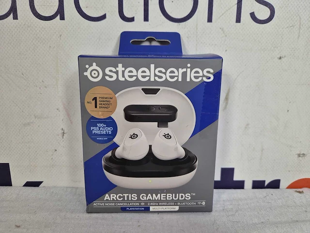 Steelseries arctis gamebuds - wit - afbeelding 2 van  4