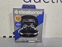 Steelseries arctis gamebuds - zwart - draadloze gamingoordopjes - afbeelding 2 van  2