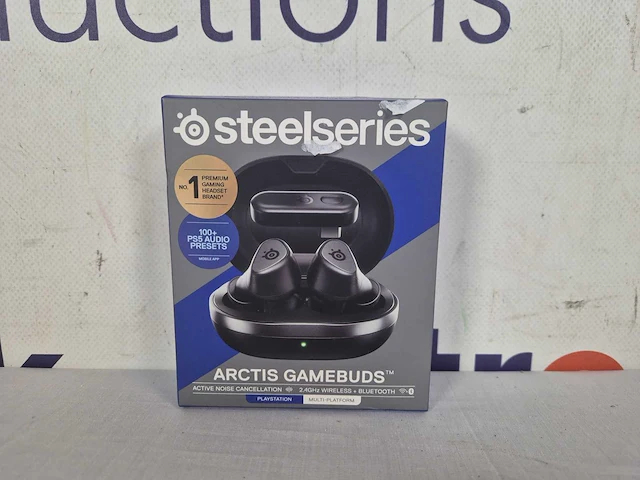 Steelseries arctis gamebuds - zwart - draadloze gamingoordopjes - afbeelding 2 van  2