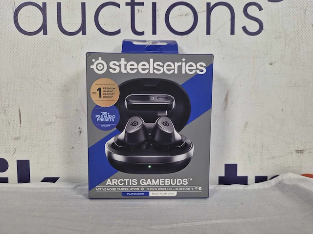 Steelseries arctis gamebuds headset draadloos in-ear gamen bluetooth zwart - afbeelding 2 van  2
