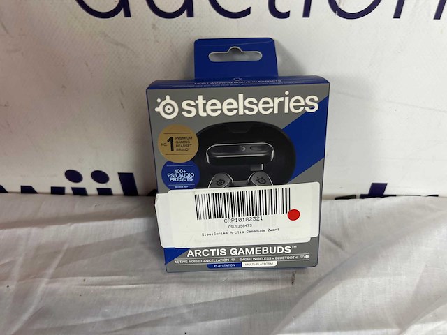 Steelseries arctis gamebuds headset draadloos in-ear gamen bluetooth zwart - afbeelding 2 van  2