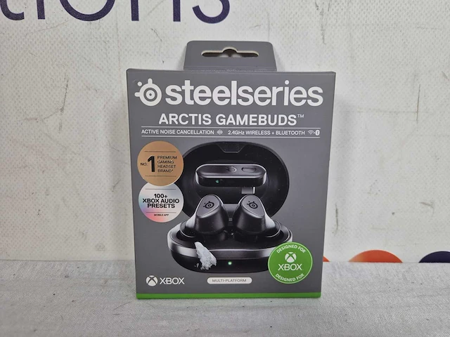 Steelseries arctis gamebuds x - zwart - afbeelding 2 van  4