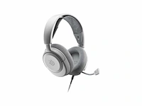 Steelseries arctis nova 1 - gaming headset - wit - ps4/ps5, pc, xbox & nintendo switch - afbeelding 1 van  2