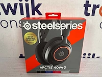 Steelseries arctis nova 3 gaming headset met usb-c - zwart - rgb-verlichting - pc, ps4/ps5 & nintendo switch - afbeelding 2 van  2