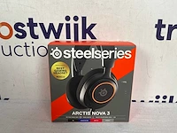 Steelseries arctis nova 3 gaming headset met usb-c - zwart - rgb-verlichting - pc, ps4/ps5 & nintendo switch - afbeelding 2 van  2
