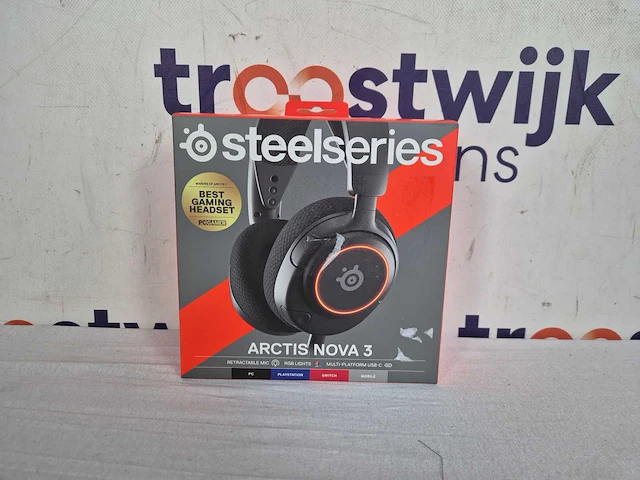 Steelseries arctis nova 3 gaming headset met usb-c - zwart - afbeelding 2 van  2
