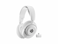 Steelseries arctis nova 5 wireless - draadloze gaming headset - wit - - afbeelding 1 van  3