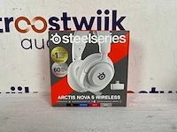 Steelseries arctis nova 5 wireless - draadloze gaming headset - wit - - afbeelding 3 van  3