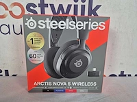 Steelseries arctis nova 5 wireless - draadloze gaming headset - zwart - 100+ audio presets - 60 uur - afbeelding 2 van  2