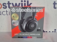Steelseries arctis nova 5 wireless - draadloze gaming headset - zwart - 100+ audio presets - 60 uur - afbeelding 2 van  2