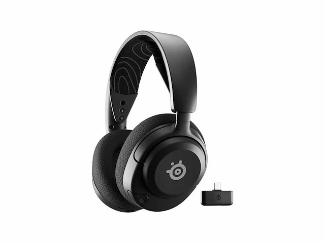 Steelseries arctis nova 5 wireless - draadloze gaming headset - zwart - afbeelding 1 van  2