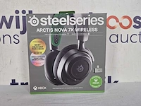 Steelseries arctis nova 7x draadloze gaming headset - zwart - 38 uur accuduur - 2.4-ghz en bluetooth - afbeelding 2 van  2